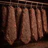 Traditional Biltong Air Drying Process